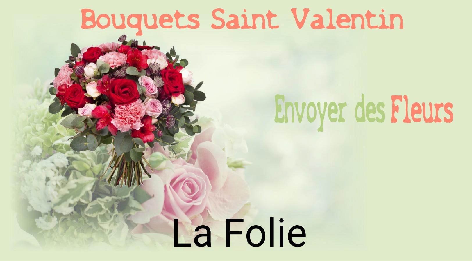 Roses de Saint-Valentin livrées à La Folie